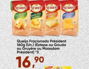 Imec Supermercados Queijo Fracionado Président oferta