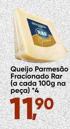 Imec Supermercados Queijo Parmesão Fracionado Rar oferta