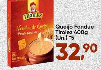 Imec Supermercados Queijo Fondue Tirolez oferta