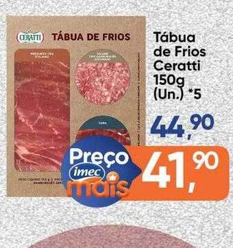 Imec Supermercados Tábua De Frios Ceratti oferta