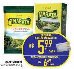 Mercantil Rodrigues Café Maratá oferta