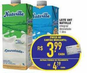 Mercantil Rodrigues Leite Uht Natville oferta