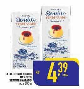 Mercantil Rodrigues Leite Condensado Bendito Semidesnatado oferta