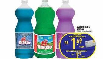 Mercantil Rodrigues Desinfetante Dragão oferta