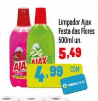Rede Top Limpador Ajax Festa Das Flores oferta