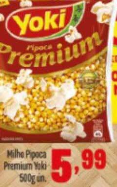 Rede Top Milho Pipoca Premium Yoki oferta