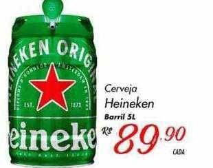 Muffato Cerveja Heineken Barril oferta