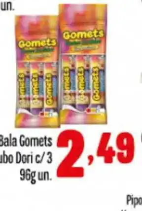 Rede Top Bala Gomets Tubo Dori C 3 oferta
