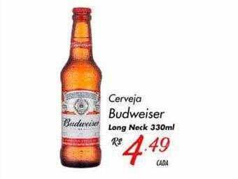 Muffato Cerveja Budweiser Long Neck oferta