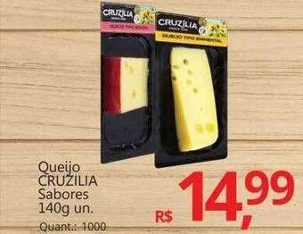 Supermercados Koch Queijo Cruzilia Sabores oferta