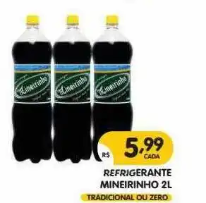 Supermercados Real Refrigerante Mineirinho Tradicional Ou Zero oferta