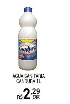 San Michel Supermercados água Sanitária Candura oferta