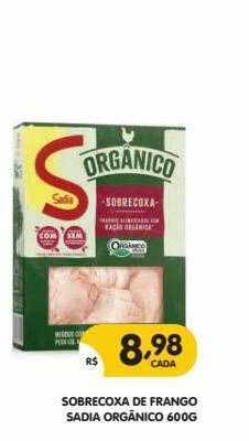 Supermercados Real Sobrecoxa De Frango Sadia Orgânico oferta