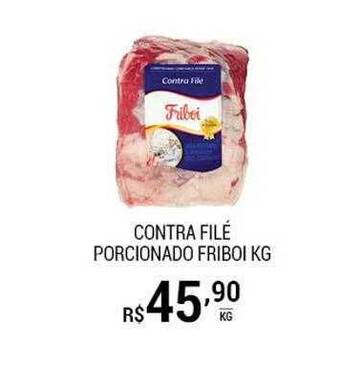 San Michel Supermercados Contra Filé Porcionado Friboi oferta