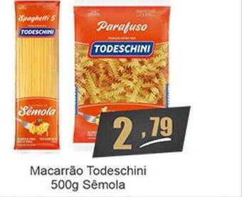 Dubom Supermercados Macarrão Todeschini Sêmola oferta
