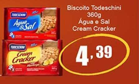 Biscoito Todeschini Água e Sal 360g - Destro