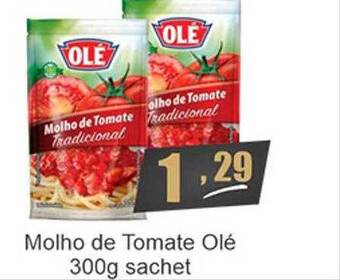Dubom Supermercados Molho De Tomate Olé oferta