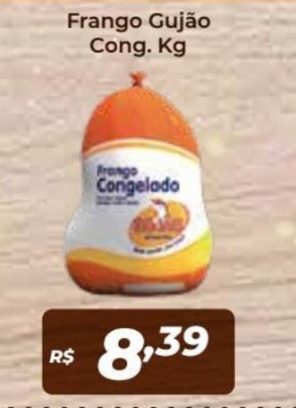 Atakarejo Frango Gujao Cong. 1kg oferta