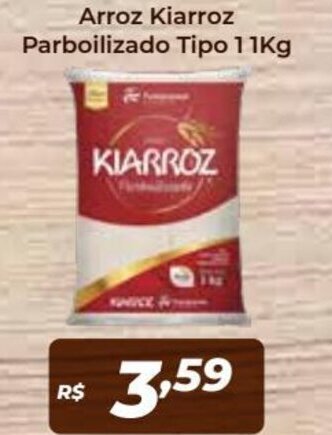 Arroz Kiarroz Parbolizador T1 1kg