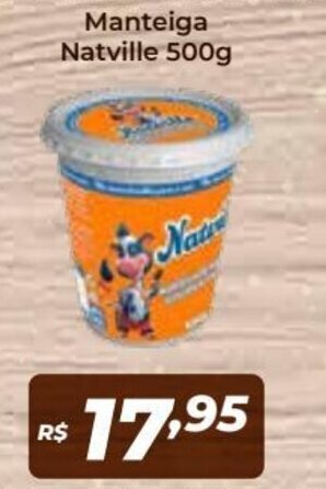 Manteiga Natville 500g