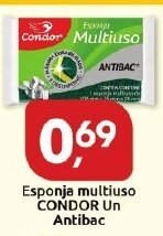 Supermercados Nori Esponja multiuso Condor Un Antibac oferta