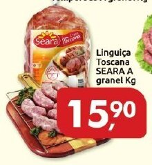 Supermercados Nori Linguica toscana Seara a granel 1kg oferta