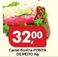 Supermercados Nori Carne Bovina Ponta de Peito 1kg oferta