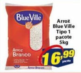 Vencedor Atacadista Arroz Blue Ville tipo 1 pacote 5kg oferta