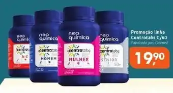 Promocao Linha Centrotabs c/60