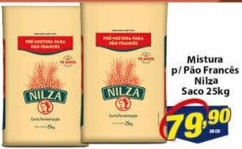 Vencedor Atacadista Mistura p/ Pao Frances Nilza saco 25kg oferta