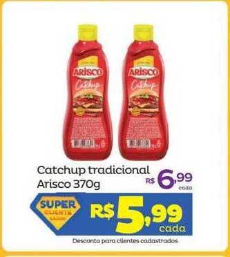 Super Lagoa Catchup Tradicional Arisco oferta