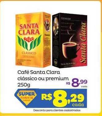 Super Lagoa Café Santa Clara Classico Ou Premium oferta