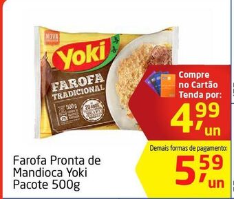 Tenda Atacado Farofa pronta yoki 500g oferta