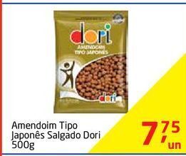 Tenda Atacado Amendoim tipo japonês dori 500g oferta