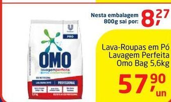 Tenda Atacado Lava roupas em pó omo 5,6kg oferta