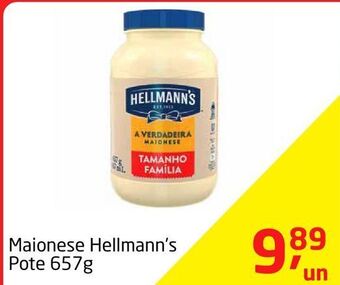 Tenda Atacado Maionese hellmann's 657g oferta