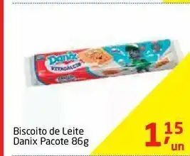 Tenda Atacado Biscoitos de leite danix 86g oferta