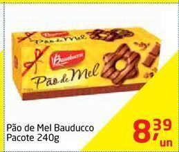 Tenda Atacado Pão de mel bauducco 240g oferta
