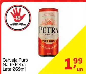 Tenda Atacado Cerveja petra 269ml oferta