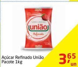 Tenda Atacado Açúcar refinado união 1kg oferta
