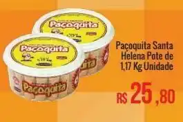 Mart Minas Paçoquita santa helena pote de 1,17 kg oferta