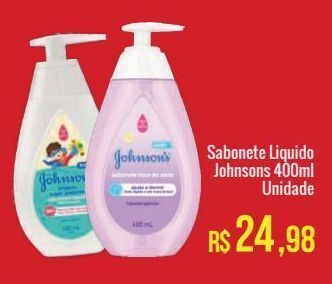 Mart Minas Sabonete liquido johnsons 400ml oferta
