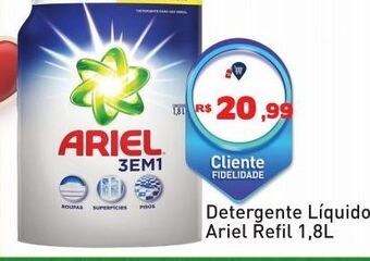 Tonin Superatacado Detergente líquido ariel refil 1,8l oferta