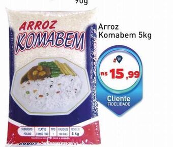 Tonin Superatacado Arroz komabem 5kg oferta