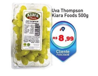 Tonin Superatacado Uva thompson kiara foods 500g oferta