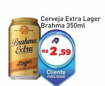Tonin Superatacado Cerveja extra lager brahma 350ml oferta