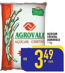 Açúcar cristal agrovale kg