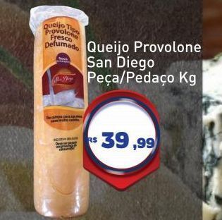 Tonin Superatacado Queijo provolone san diego kg oferta