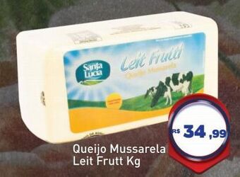 Tonin Superatacado Queijo mussarela leit frutt kg oferta
