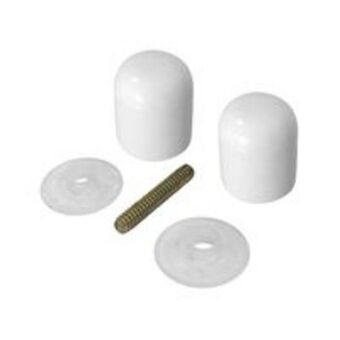 Telhanorte Puxador de alumínio para box branco bemfixa oferta